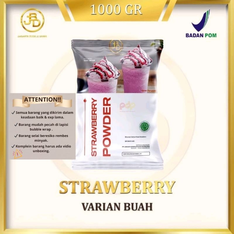 

JBD Bubuk Minuman Strawberry 1kg
