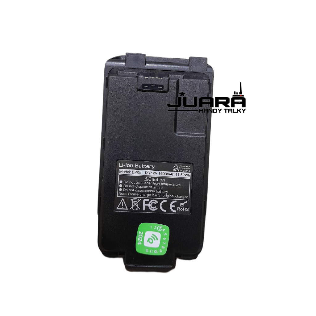 Baterai HT Quansheng UV-K5 K6 Weircom UV-5R KSUN UV-60D SCOM FC-9PRO BERLIN BL-558 TEXAS TX3