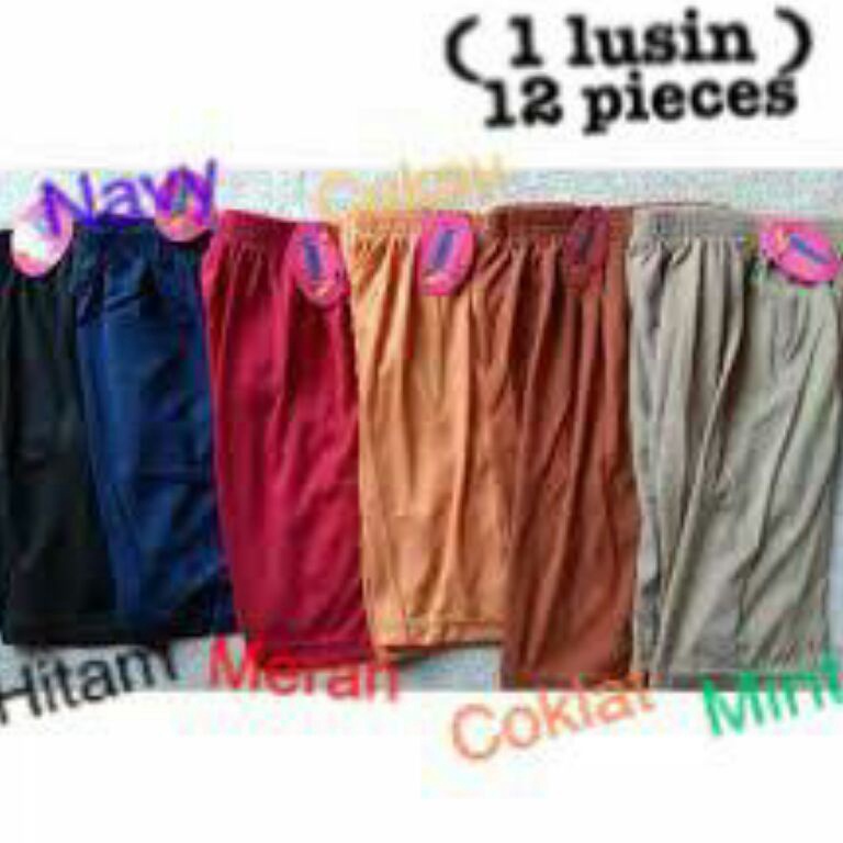 Mur4h 1 LUSIN 12 PC Celana SOT Sisboysynergy untuk wanita beragam ukuran OS M L XL XXL 4L 5L6L Origi
