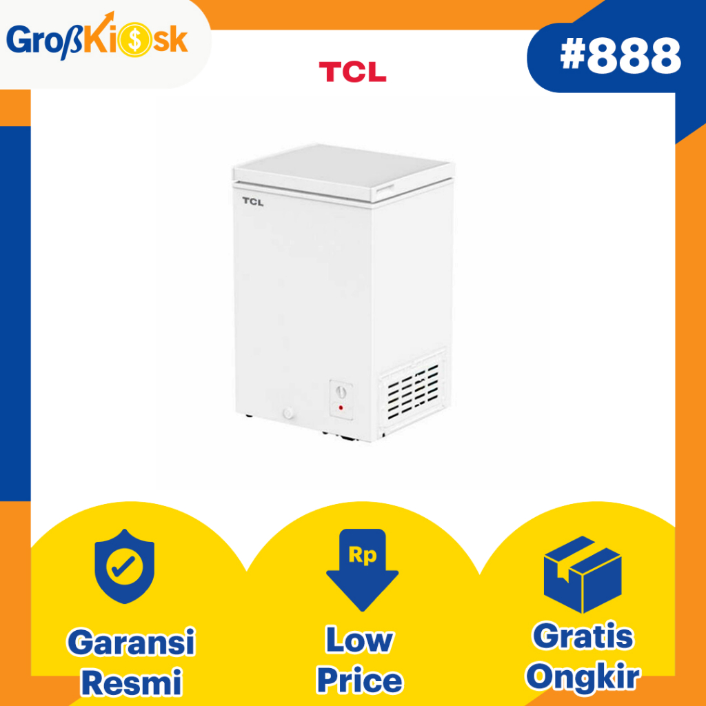 TCL CHEST FREEZER 100 LITER TCF-100YID / TCF 100YID / TCF100YID