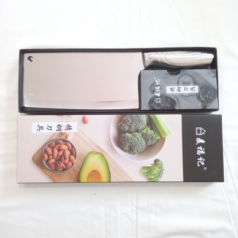 Golok Daging, Stainless Steel Chopper Knife, Golok Cincang Daging, Golok, Golok Dapur