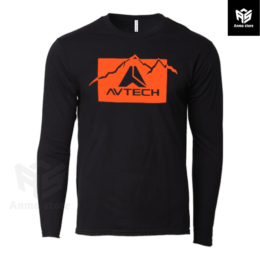 Kaos Baju Lengan Panjang Pendaki Gunung Avtech Hiking