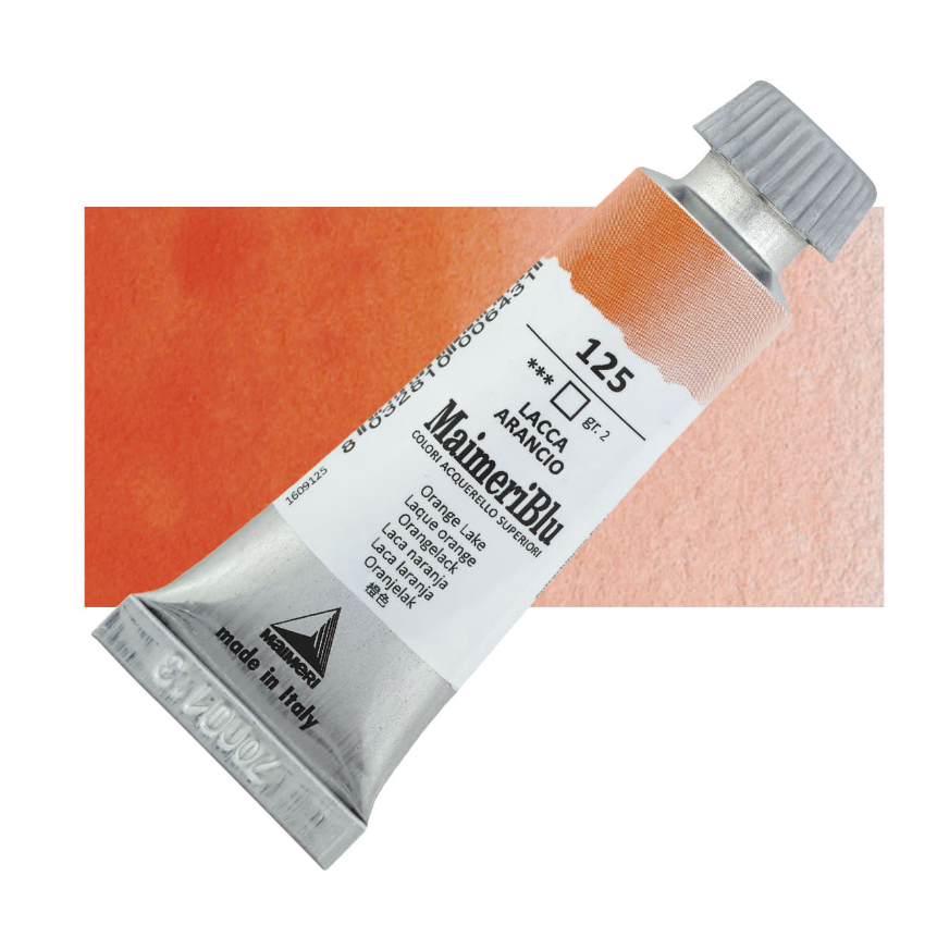 

Cat Air Lukis Maimeri Blu Watercolour 12ml MaimeriBlu Orange Lake 125 M1609125 - PC
