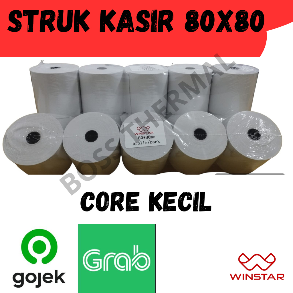 

KERTAS KASIR STRUK KERTAS THERMAL 80X80