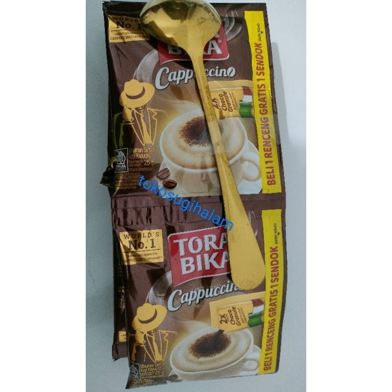 

NEW !!! TORABIKA FREE SENDOK/INDOCAFE/CREAMY LATTE/NEO COFFEE MOCCACHINO / CARAMEL MACHIATO / TIRAMISU 180GR KOPI