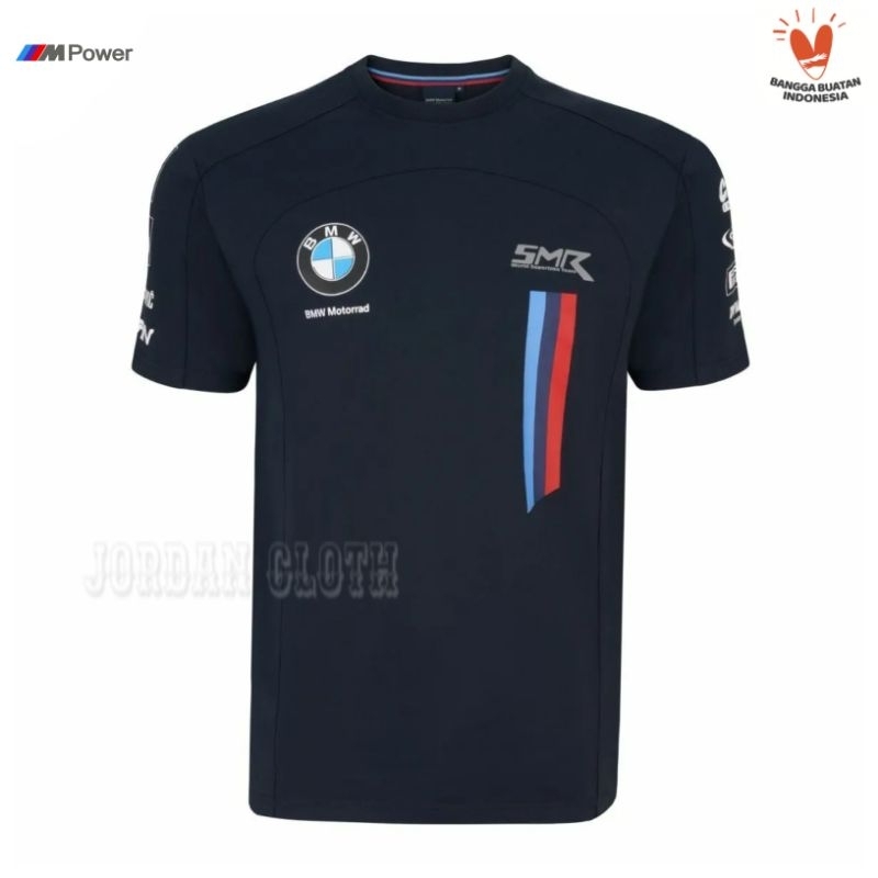 Tshirt Baju Kaos BMW Motorrad World Superbike Team