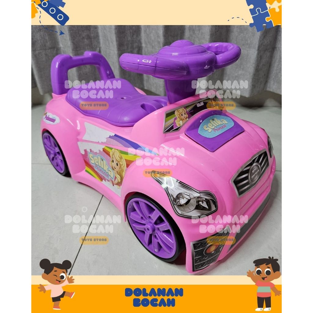 mainan mobil dorong anak SG TOYS SL SELIKA PRINCES ride on