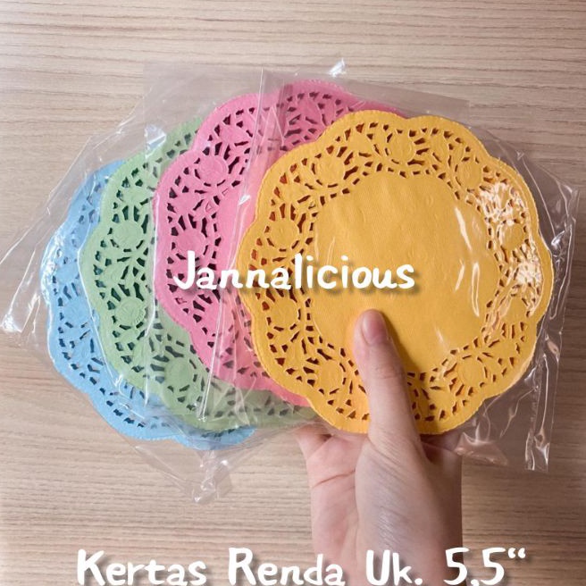 

Flash Sale 1pcs Doyleys Paper Round Kertas Renda Bulat uk 55