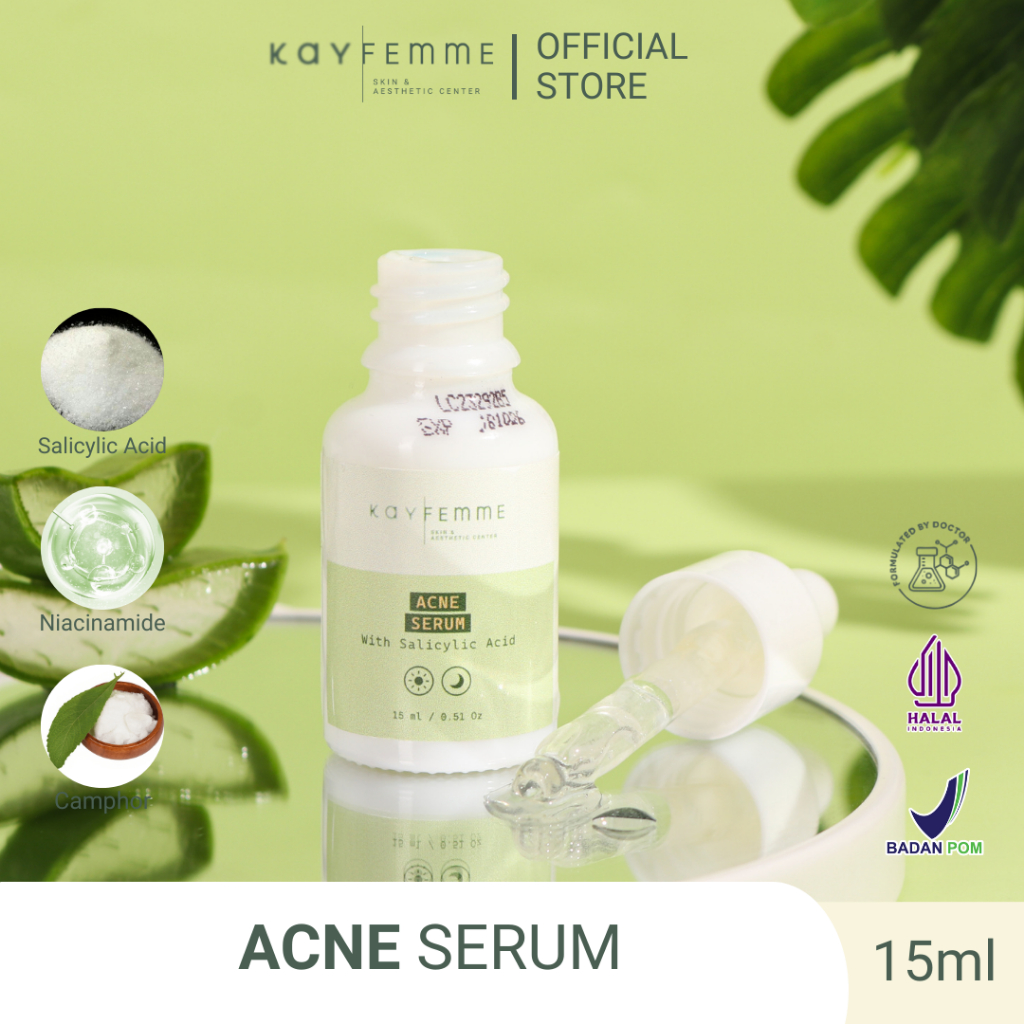 KayFemme Acne Serum with Salicylic Acid / Serum / Salicylic Acid