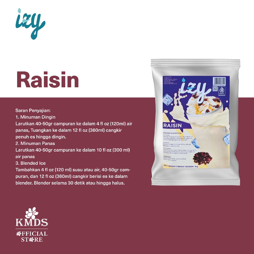 

IZY RAISIN