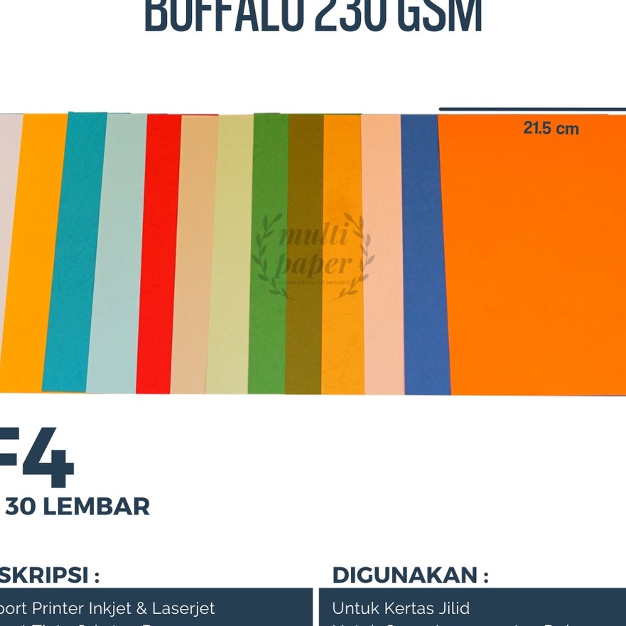

HJ6 Kertas Buffalo F4 isi 3 lembar Kertas Jilid Buffalo F4