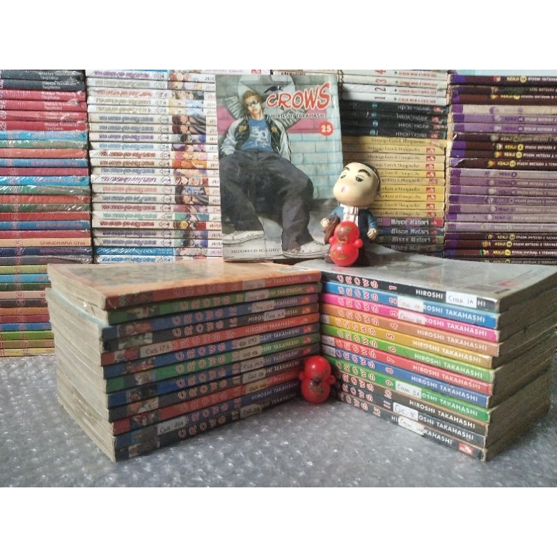 Komik Crows 1-26 end by Hiroshi Takahashi.