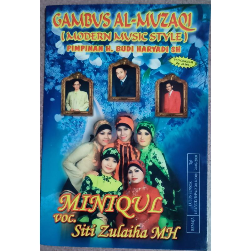 VCD original gambus Al muzaqi
