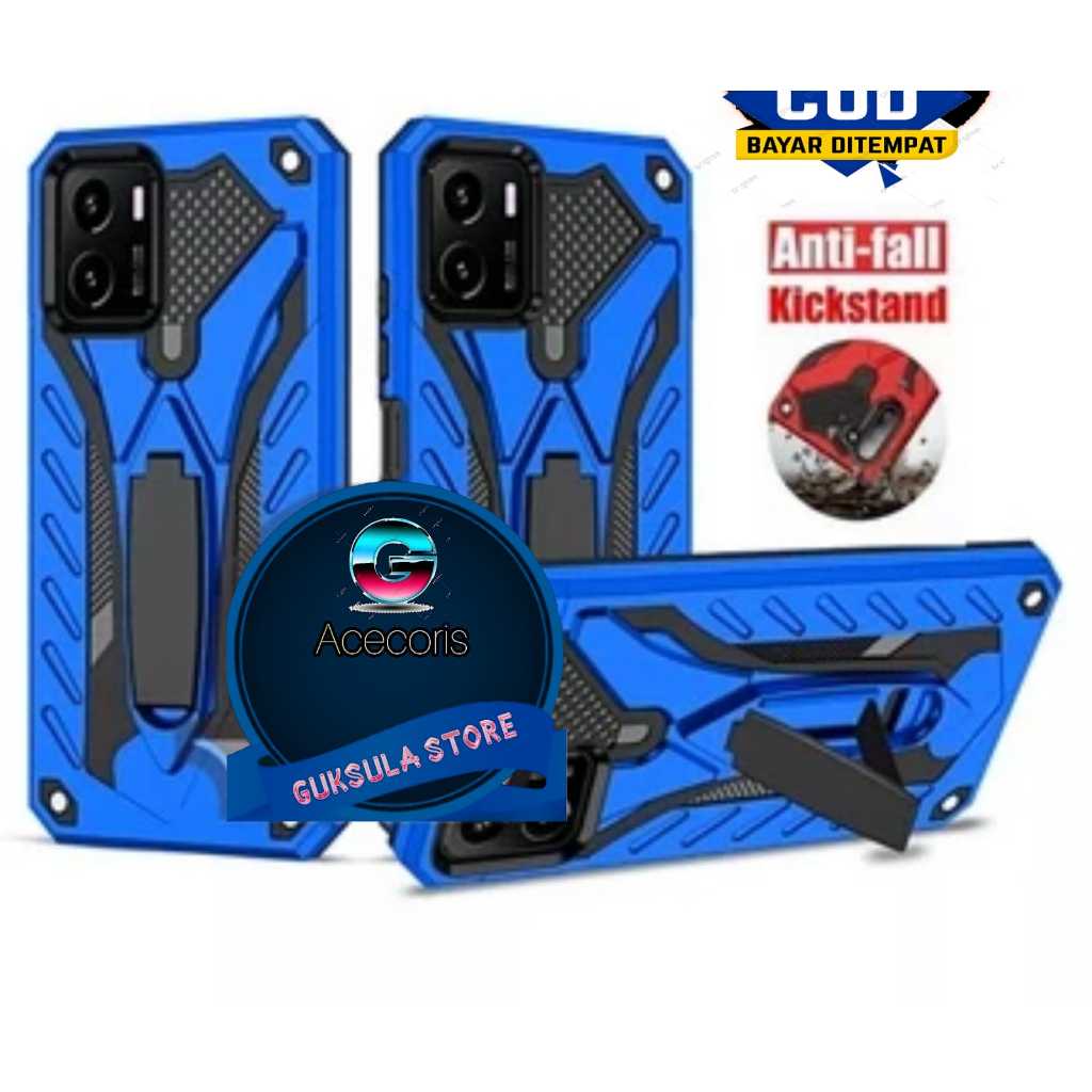 FOR ( OPPO A57 2022 ) Casing/Hardcase Phantom Robot Kick Standing