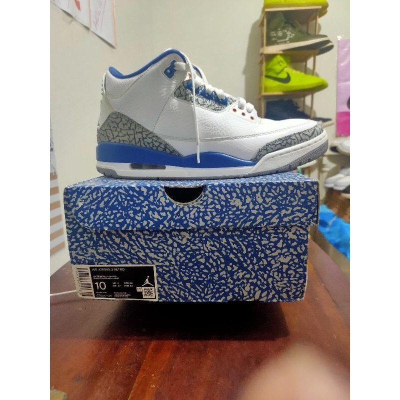 JORDAN RETRO 3 METALLIC COPPER SZ 44 VNDS FULL BOX ORIGINAL