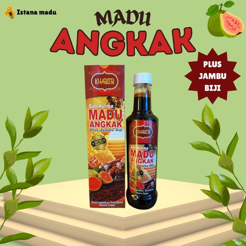 

Sari Kurma Madu Angkak / Madu Herbal Khabiib - 470 gr