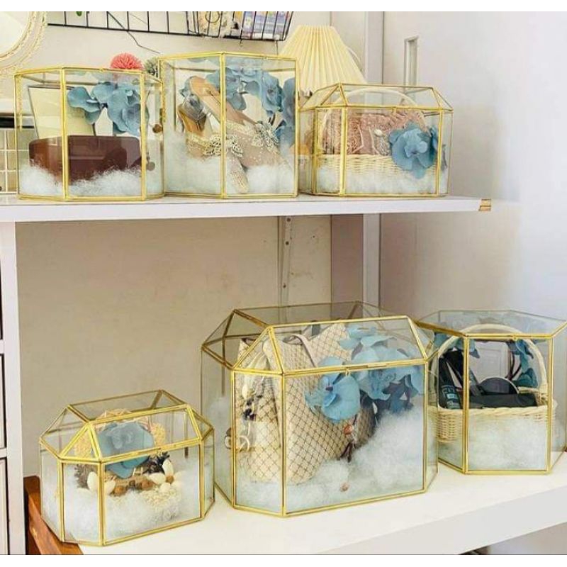 Terbaru paket hemat 6pcs/box hantaran/kotak seserahan free ringbox/hantaran pernikahan