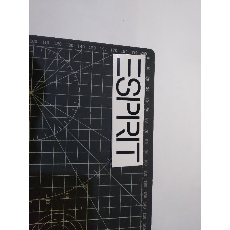 

cutting stiker espirit