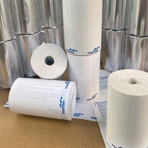 

KF7 Kertas Struk Thermal logo Mandiri 57584mm Paket 1 pcs