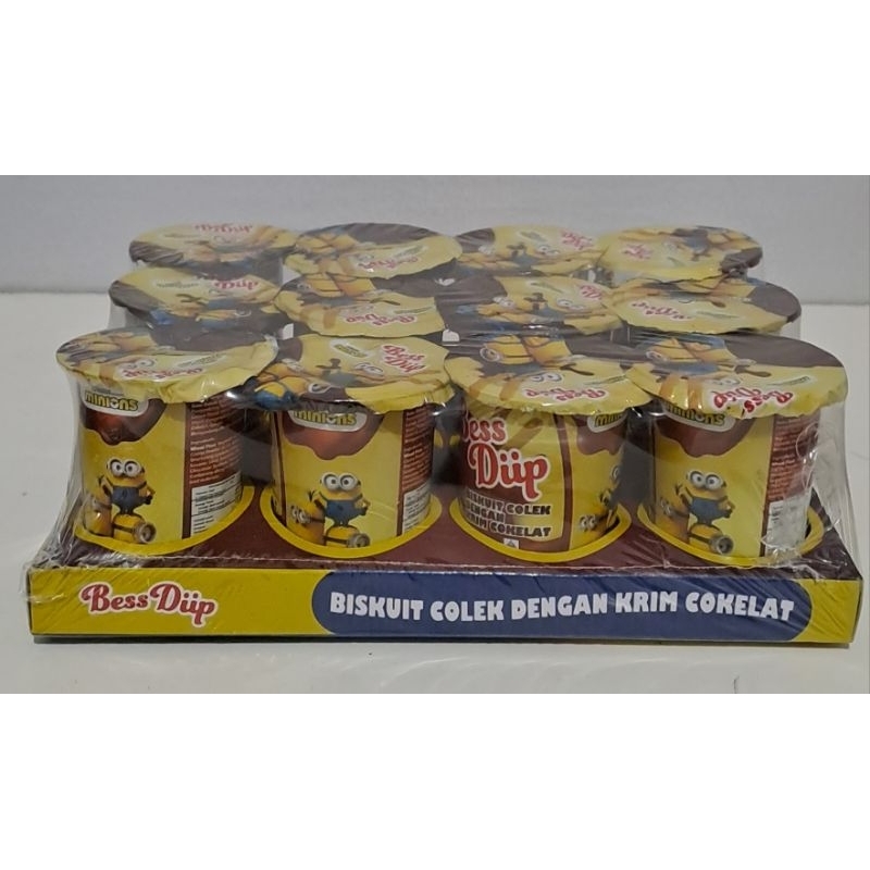 

Bess Diip Biskuit Colek Coklat isi 12pcs 8g Exp Sep 2025