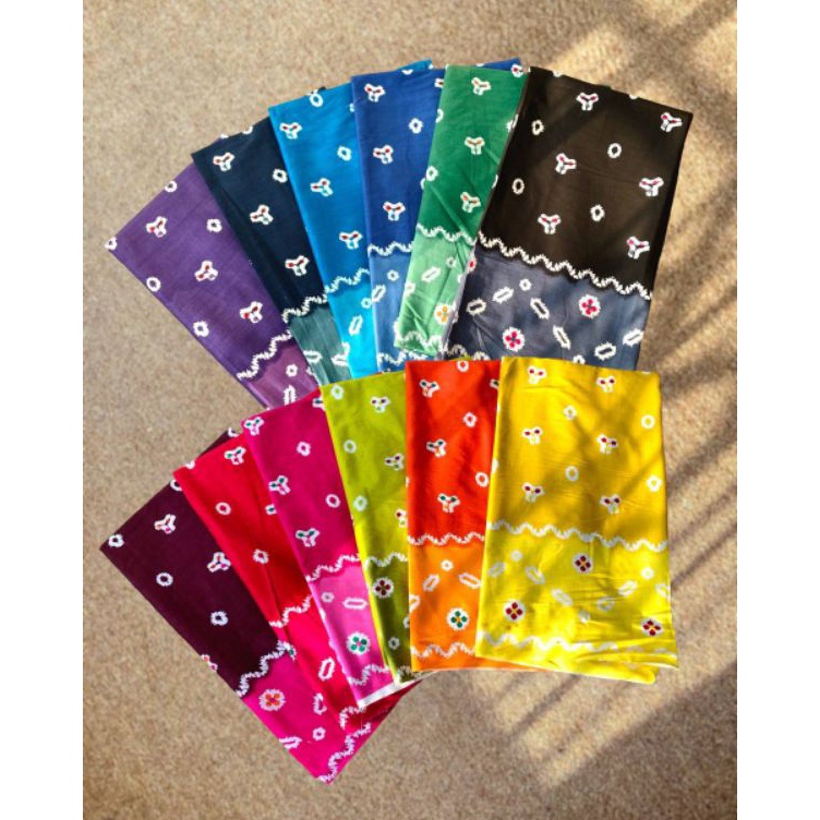 KODE D3C kain batik printing jumputan motif besar crn