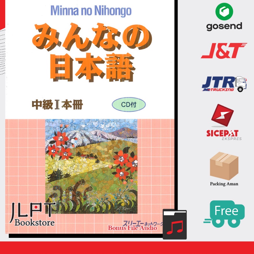 KI3 Buku Bahasa Jepang Minna no Nihongo Chuukyuu I Bonus KUNCI JAWABAN  TERJEMAHAN