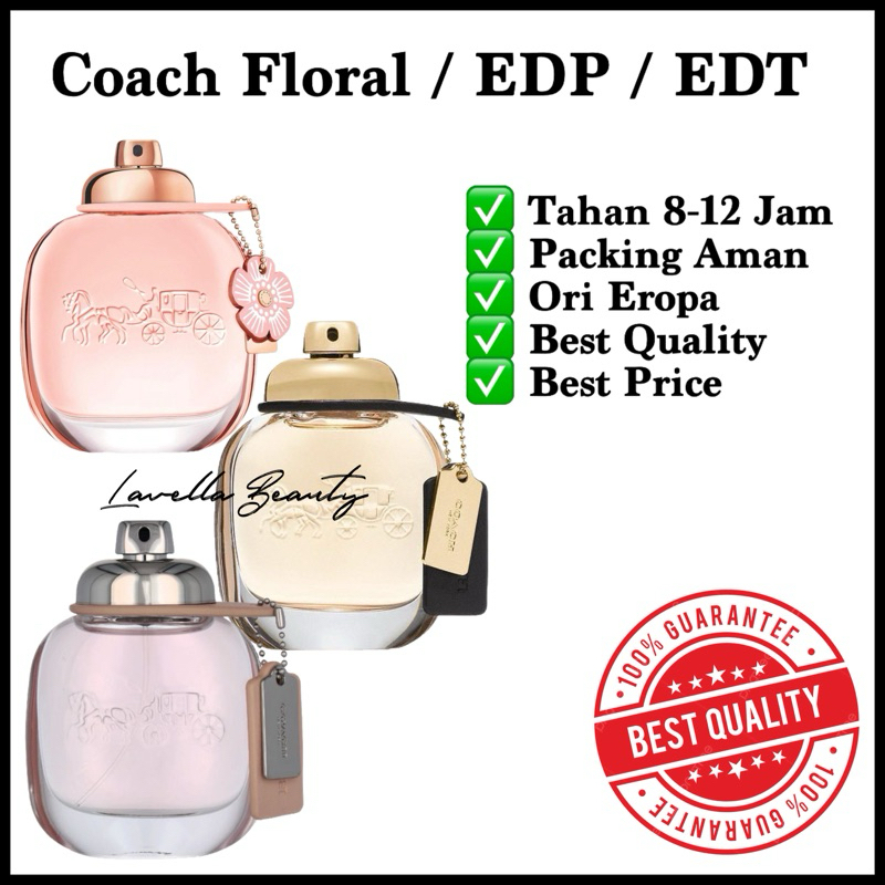 [Original] Parfum Coach 100ml Floral EDP EDT