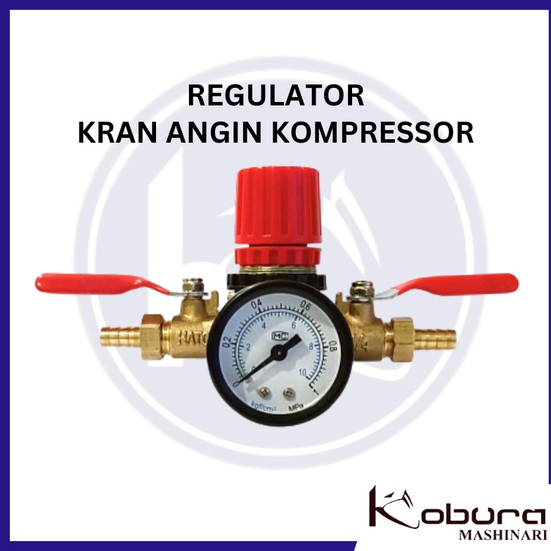 TERDAHSYAT Regulator Kran Angin Kompresor