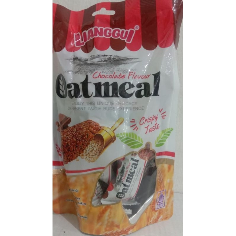 

Oatmeal Bar Cokelat Lianggui 108gram