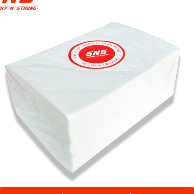 

KF7 LABEL THERMAL KERTAS THERMAL STICKER THERMAL 1x15 mm A6 5 Lembar
