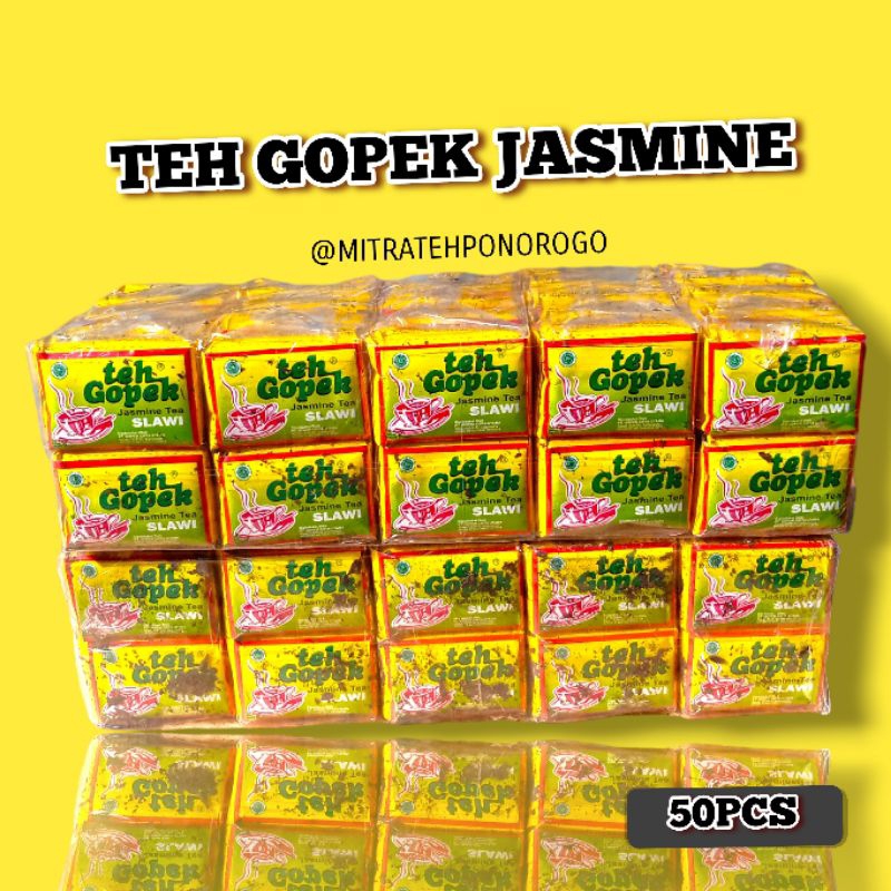 

TEH GOPEK SUPER JASMINE 50PCS. TEH GOPEK