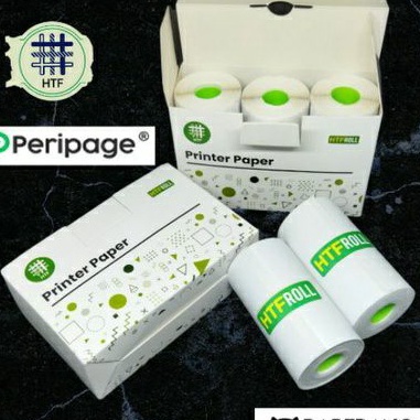 

Terbatas 3 Roll Kertas stiker cocok untuk printer peripage paperang dll ukuran 573mm