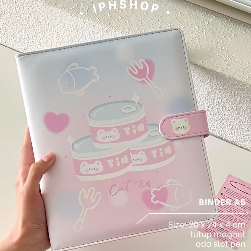 

KI3 iphshop Binder Premium A5 Album Photocard PC Agenda Journal Kolbuk Collection Book Coquette
