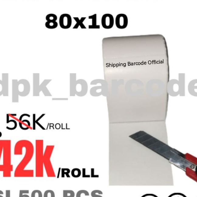 

HJ6 Label Thermal 78x1 isi 5pcs Kertas Thermal 8x1 Kertas Resi 76x1 Label Thermal 78x1 Barcode Label 8x1 core 1 inch