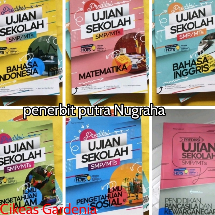 Gila Harga satuan buku prediksi ujian sekolah untuk SMPMts kelas 9 penerbit putra Nugraha