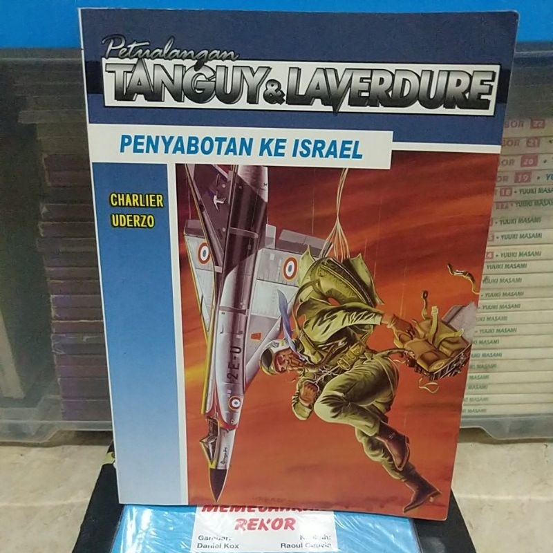 Komik Tanguy & Laverdure - Penyabotan ke israel