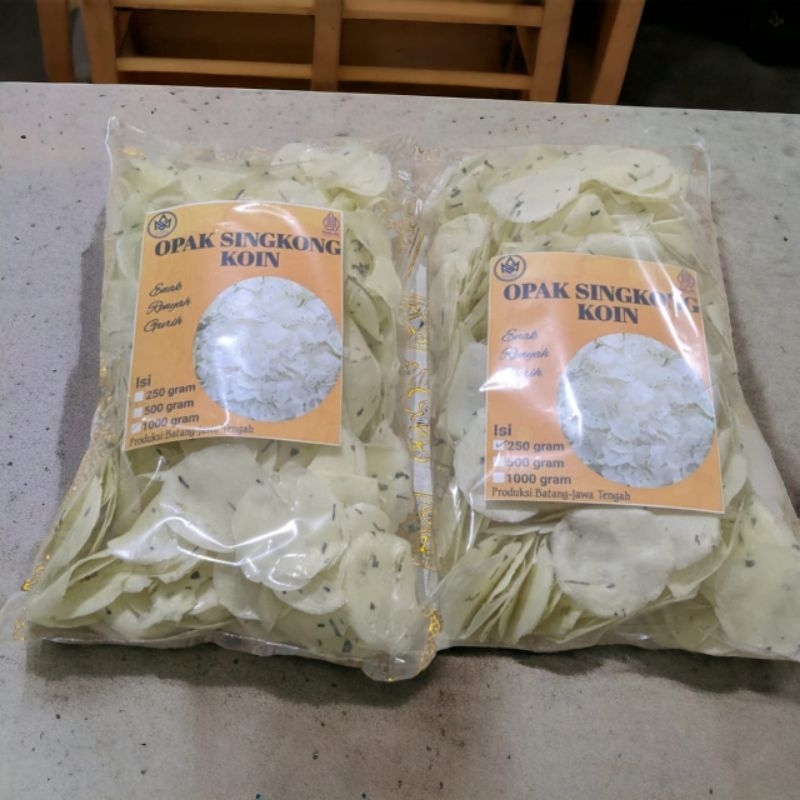 

termurah Opak Singkong Khas Wonosobo kemasan 250gram