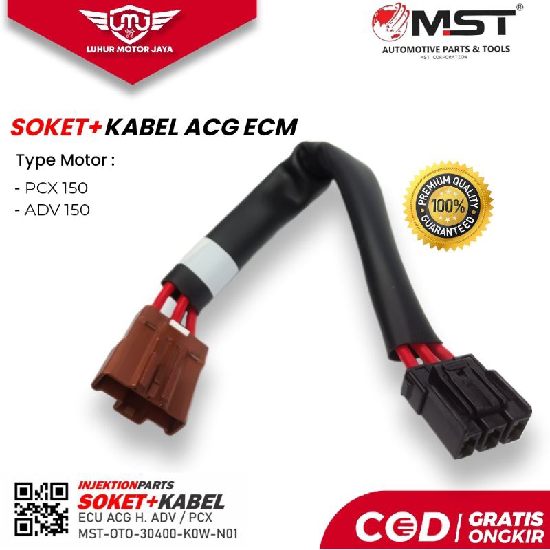 Soket Kabel ACG Stater PCX 150 Soket Kabel ACG PCX 150 Soket Kabel ACG ADV 150 MST OTOPART