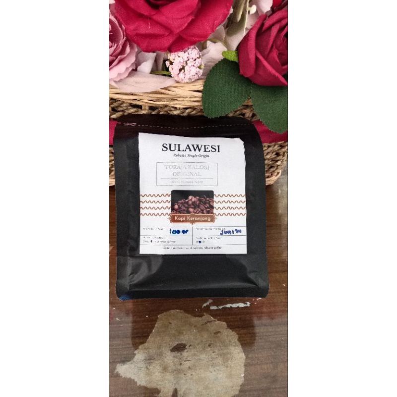 

kopi robusta Toraja Kalosi 100gram