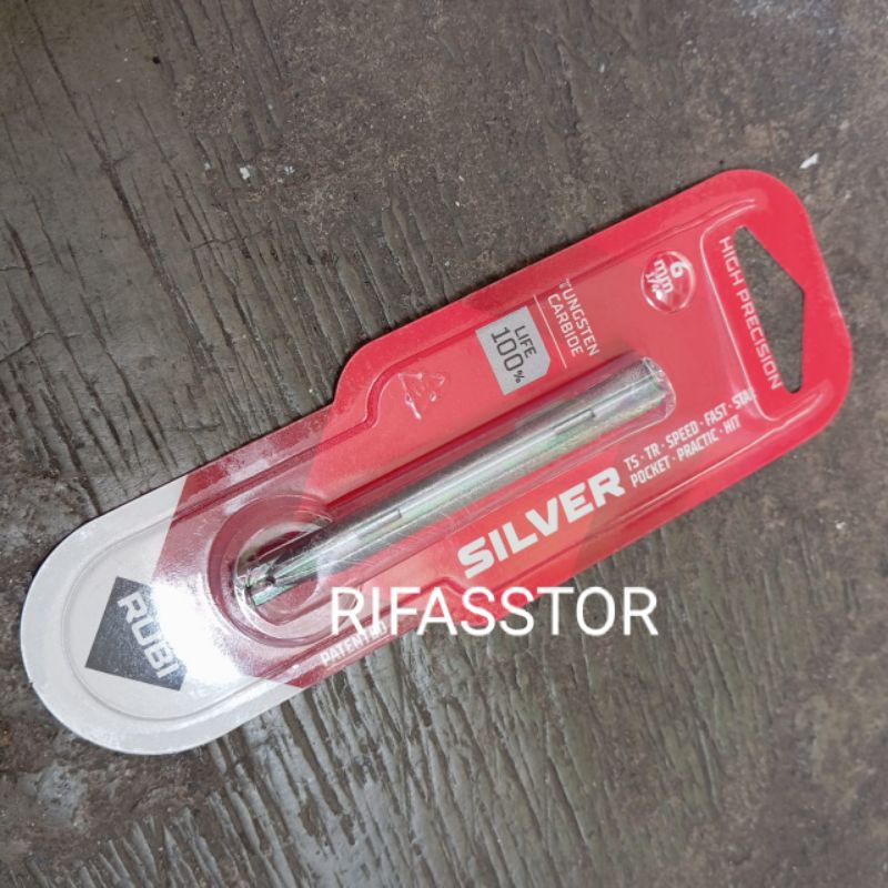 Rubi 6 mm Mata pisau potong Geranit keramik dorong manual rubi 6 mm