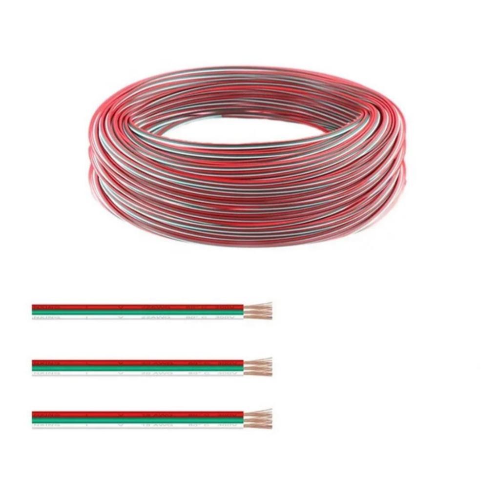 Kabel AWG 3 Jalur Kabel 3 Jalur/Meter