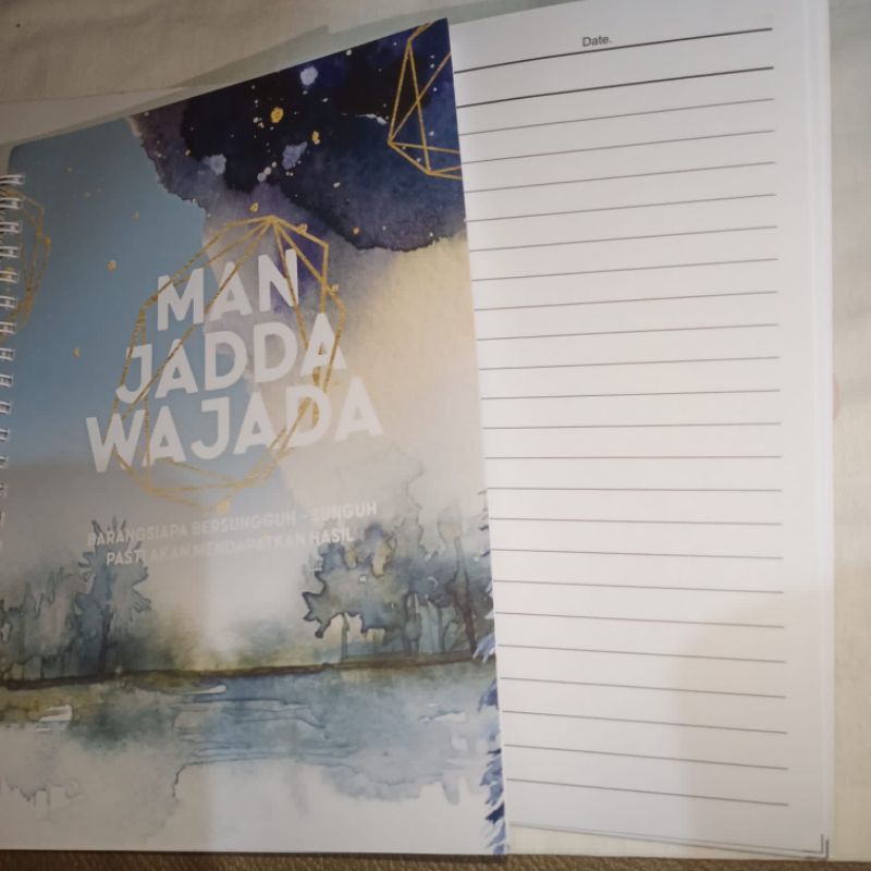 

{READY}Griya Card notebook aesthetic Buku Diary 50 lembar buku