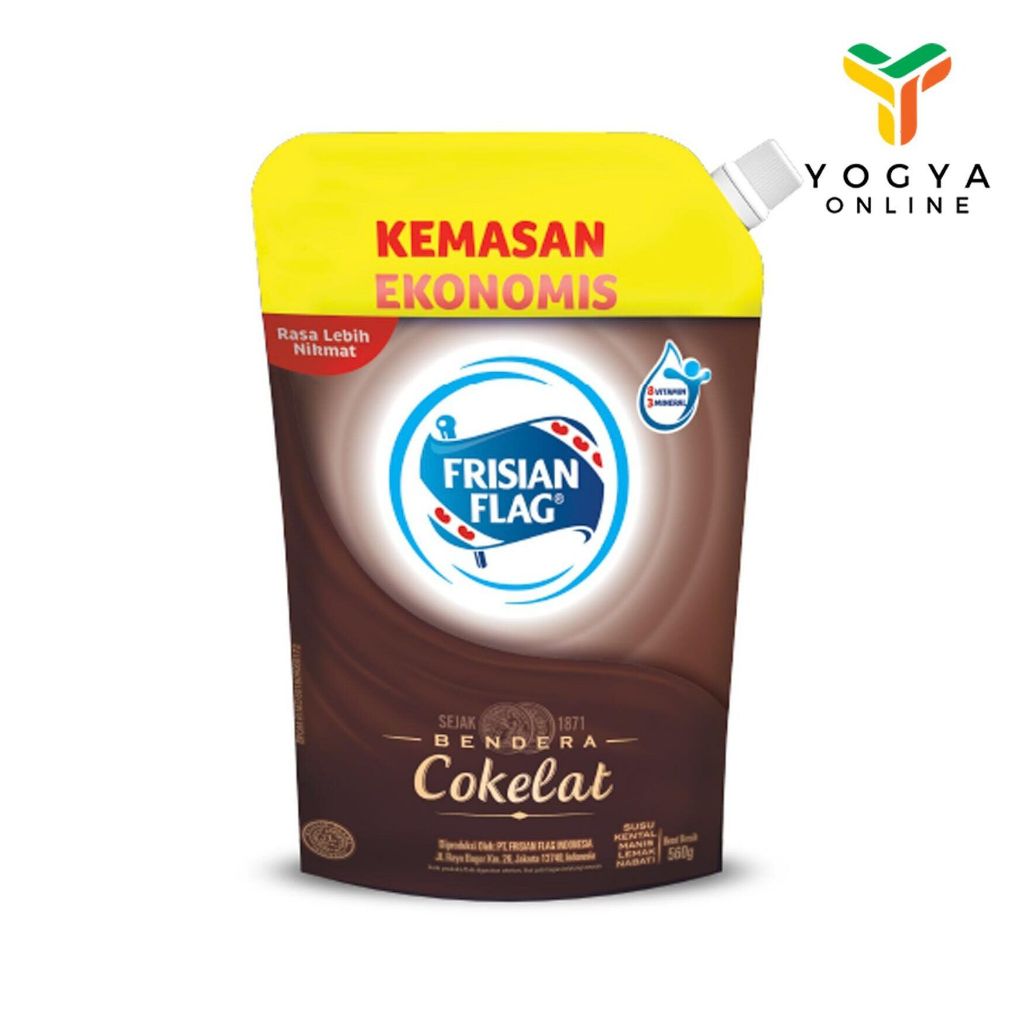 

Frisian Flag Kental Manis Pouch Coklat 560 Gram