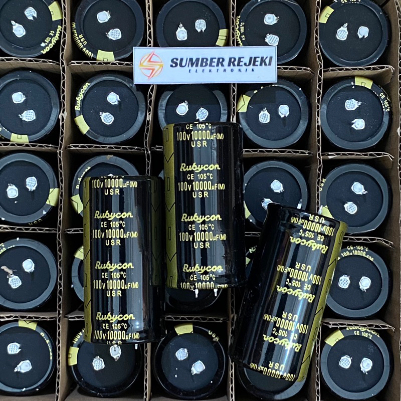 Elco Rubycon 10000Uf 100V Original USR