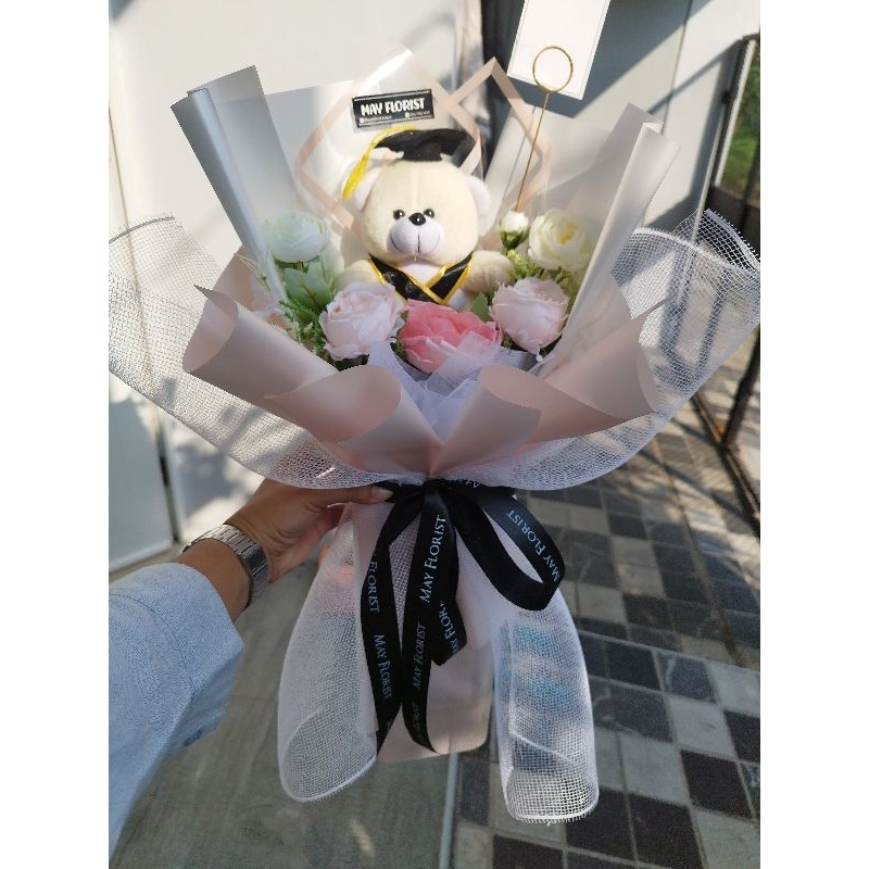 Buket Wisuda | Buket murah bekasi (FREE PACKING KARDUS)