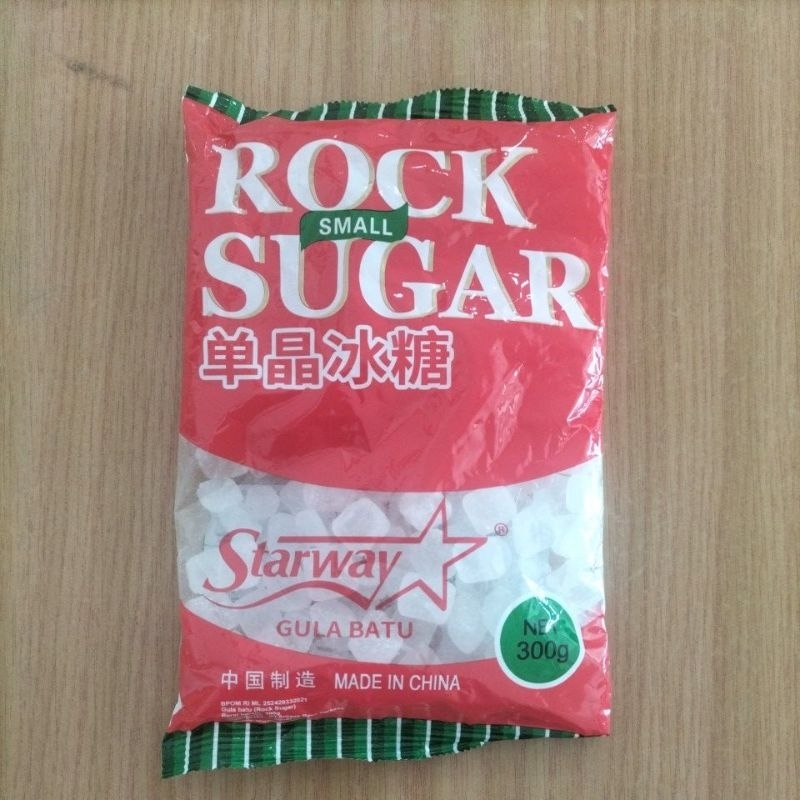 

Rock sugar gula batu berat 300gr