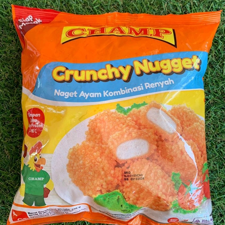 

CHAMP CRUNCHY NUGGET 225 GR