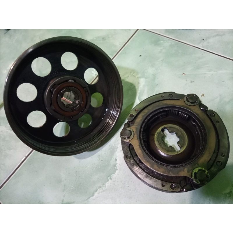 KAMPAS GANDA SET LONCENG GANDA SUZUKI SMASH NEW 110 ORIGINAL