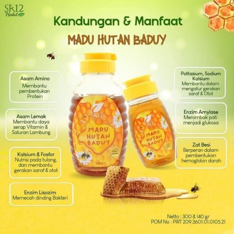 

Madu hutan Baduy SR 12 netto: 300gr