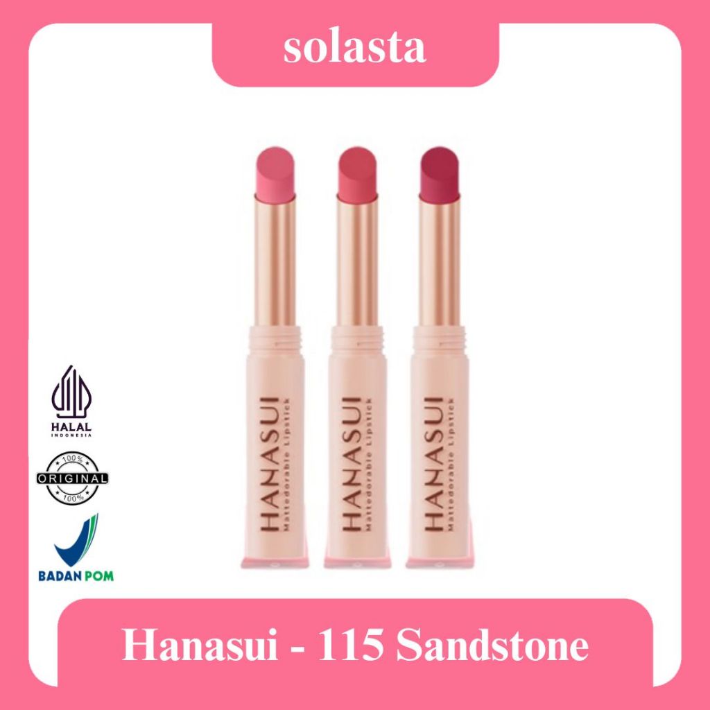 Solasta - HANASUI MATTEDORABLE LIPSTICK SERIES
